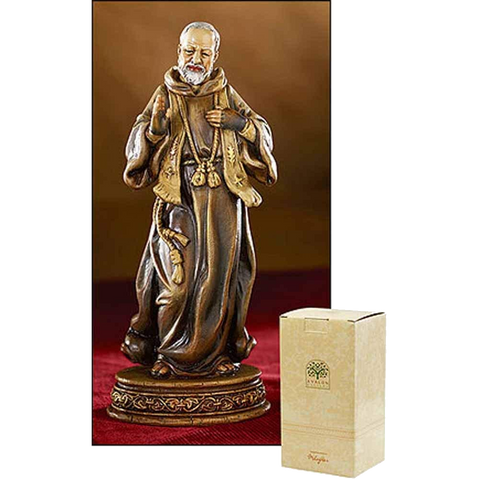 6" Saint St. Pio Padre Pio Religious Statue Gifts of Faith Bellavista Milagros