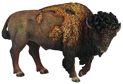 CollectA Wildlife American Bison Great Plains Toy Figure - Authentic Hand Painted Model