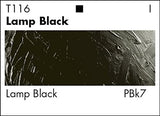 Grumbacher Academy Oil Paint, 37ml/1.25 Ounce, Lamp Black (T116)