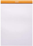 Rhodia Staplebound Notepad - Dot Grid 80 sheets - 8 1/4 x 11 3/4 - Orange Cover