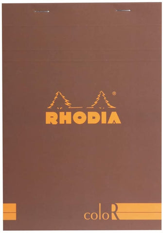 Rhodia Color Head Stapled Pad, Lined