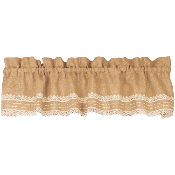 Abigail Burlap French CountryValance