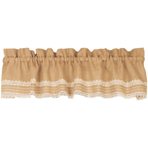 Abigail Burlap French CountryValance