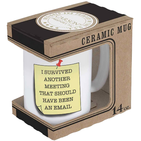 Carson Meeting Boxed Mug
