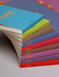 Rhodia Color Head Stapled Pad, Lined