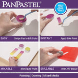 PanPastel 27801 Ultra Soft Artist Pastel, Raw Umber Extra Dark, 780.1