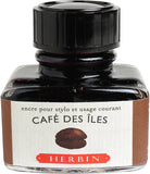 Herbin Water Based Fountain Pen Ink Made from Natural Dyes, Smooth Flowing and Fast Drying, Assorted Colors and Sizes Including Standard Cartridges.