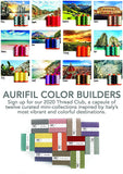 AURIFIL Color Builder May 2020 Pink 100% Cotton Mako 50wt 3 Spools (1300m Each): 2410+2425+2530