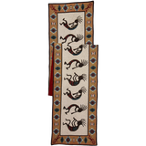 DII Kokopelli Southwestern-Inspired Tapestry Table Runner, Multi