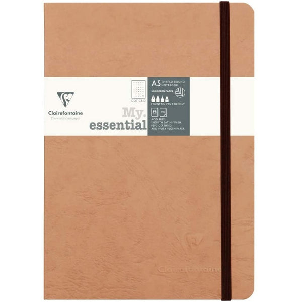 Age Bag Essentials Wire Bound Notebook, 9x14cm, Lined, 100 Pages - Red