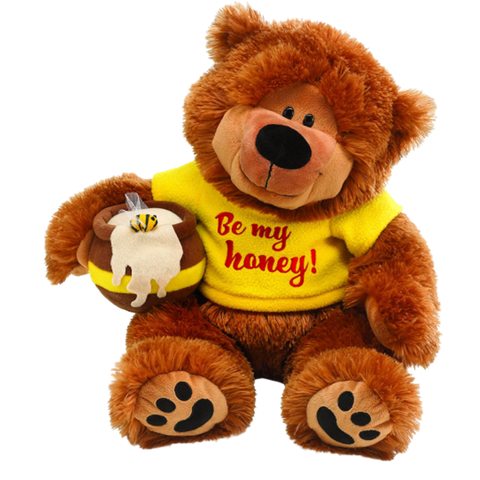 Burton and Burton Be My Honey Bear Plush Toy, 17"