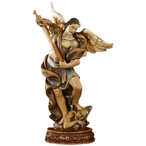 Milagros Bellavista 6" st Michael Statue, Nd129