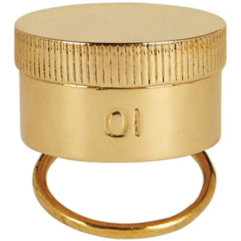 Single Oil Stock with Ring, 1 1/4 Inch Diameter
