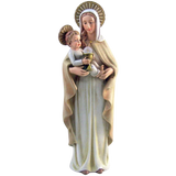 Stoneresin The Blessed Virgin Mary Madonna Figurine Inspired by Sister M.I. Hummel