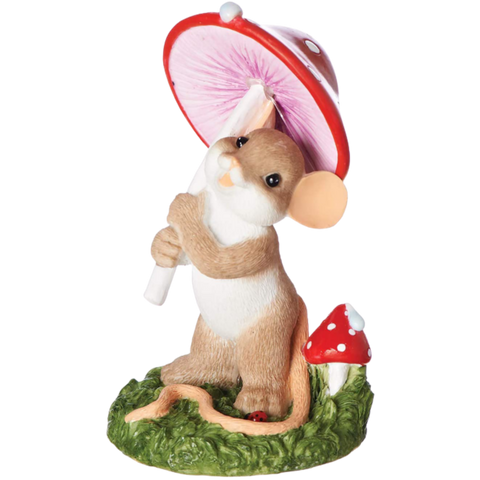 Roman - Charming Tails Collection, This is Great Wetter for Growing Figure, 3.5" H, Resin and Stone, Durable, Collectibles, Cute Decorative Figurine